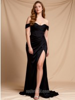 Elegant V-Neck A-Line Evening Gown with Flutter Sleeves - Flowy Chiffon Party Guest Dress | Custom