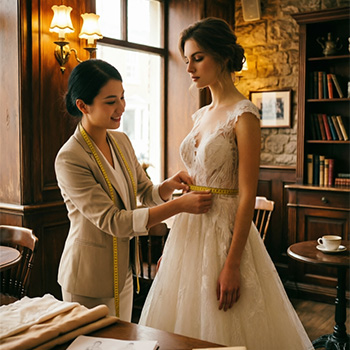 How to Ensure Precise Measurements When Buying a Wedding Dress Online